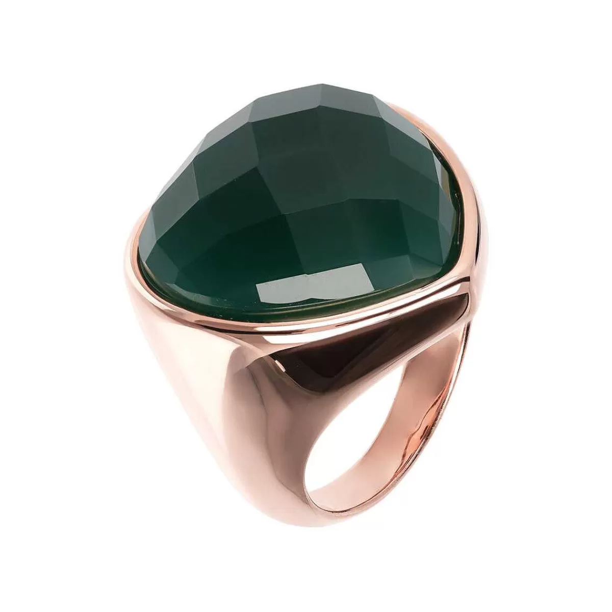 Cheap Anello Chevalier Con Cuore In Pietra Naturale Anelli