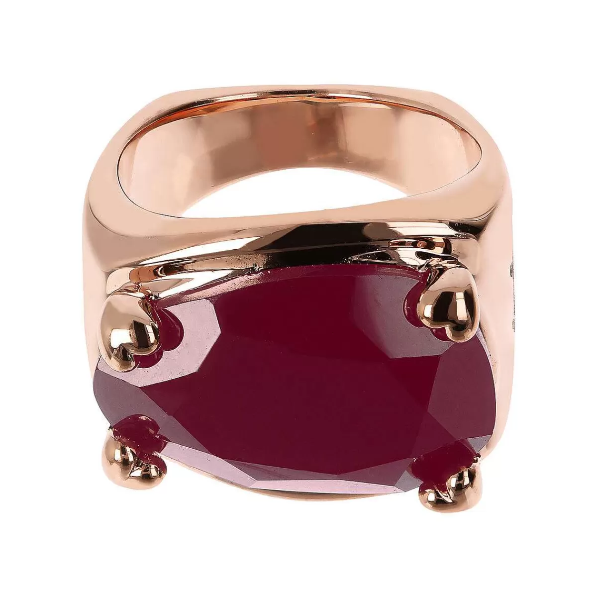 Store Anello Chevalier Con Pietra Naturale Ovale Anelli