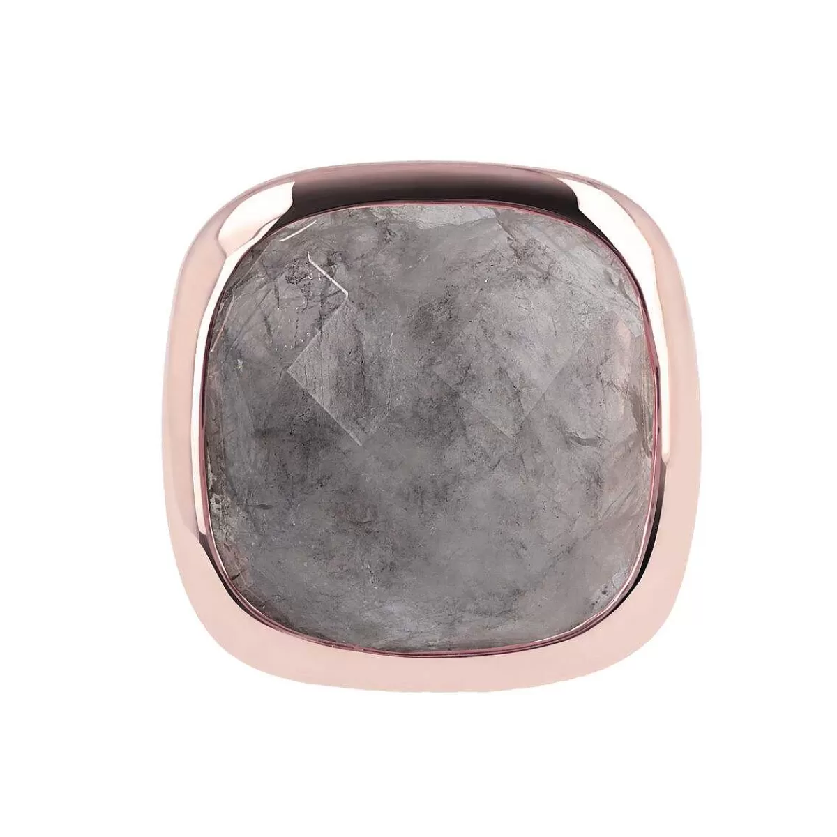 Online Anello Chevalier Con Pietra Quadrata Sfaccettata Anelli