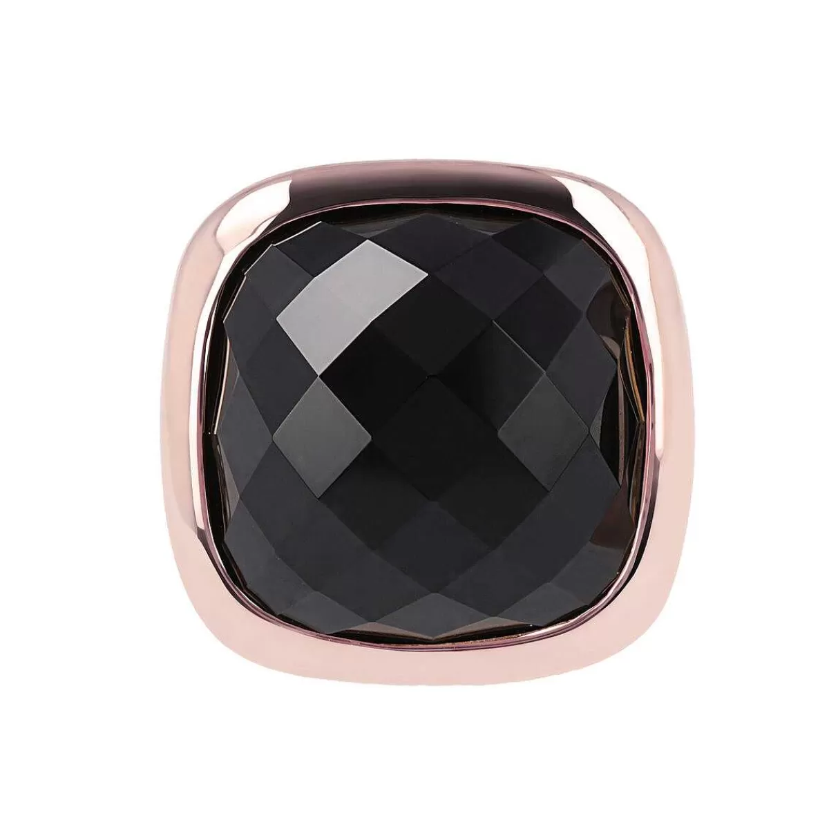 Online Anello Chevalier Con Pietra Quadrata Sfaccettata Anelli