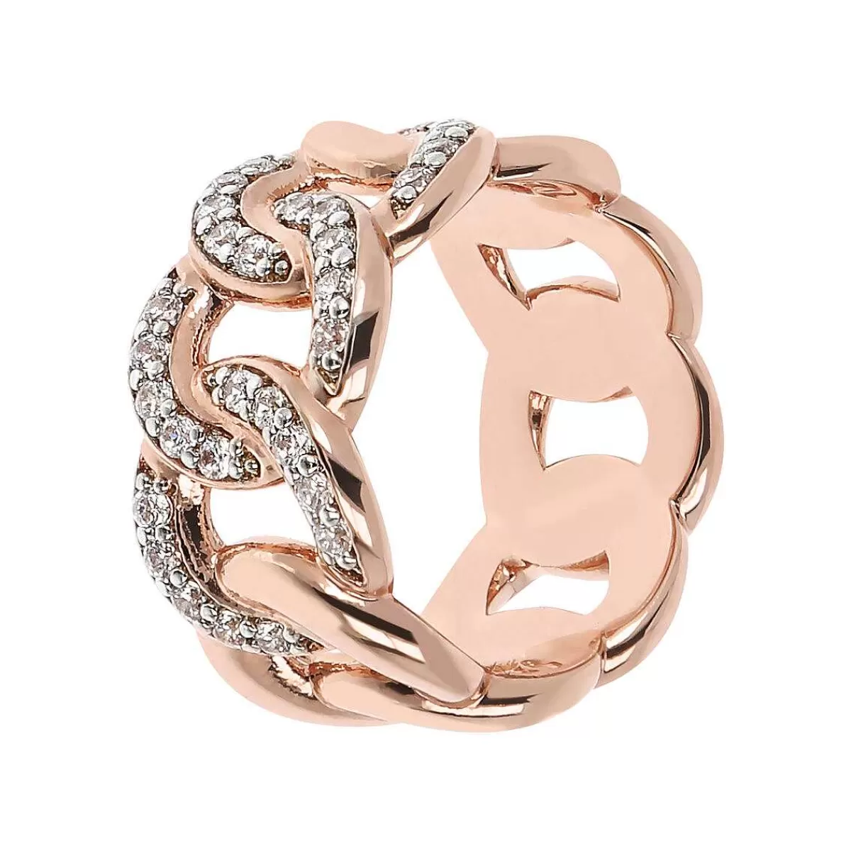 Cheap Anello Con Catena Barbazzale In Zirconi Anelli