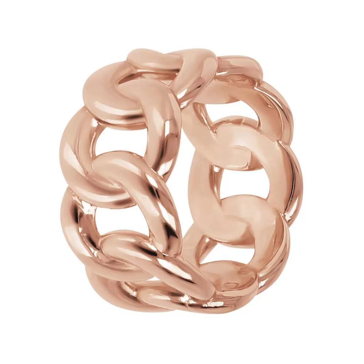 Fashion Anello Con Catena Grumetta Anelli