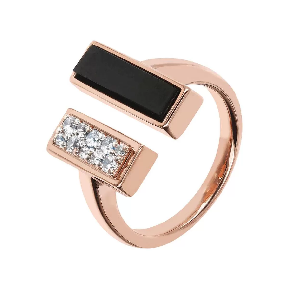 Best Anello Contrarie Con Pietra Naturale E Cubic Zirconia Anelli