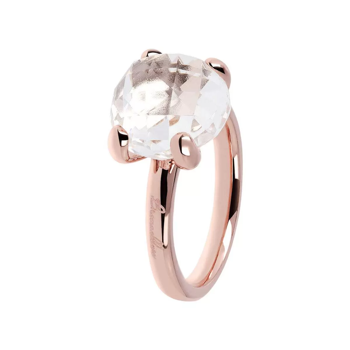 Best Sale Anello Da Cocktail Grande Con Pietra Naturale Rotonda Anelli