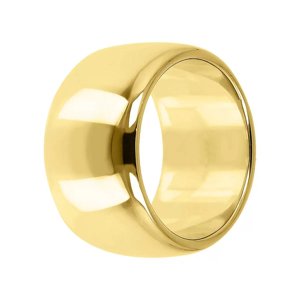 Flash Sale Anello Dorato Con Superficie Lucida Anelli