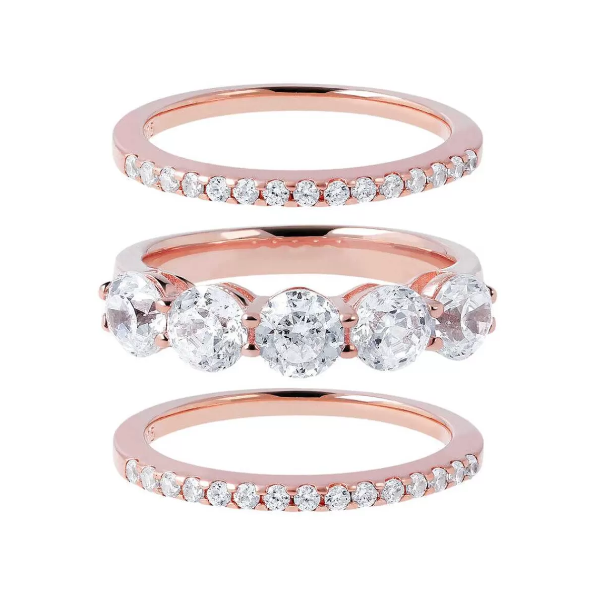Best Anello Riviera Con Zirconi Anelli