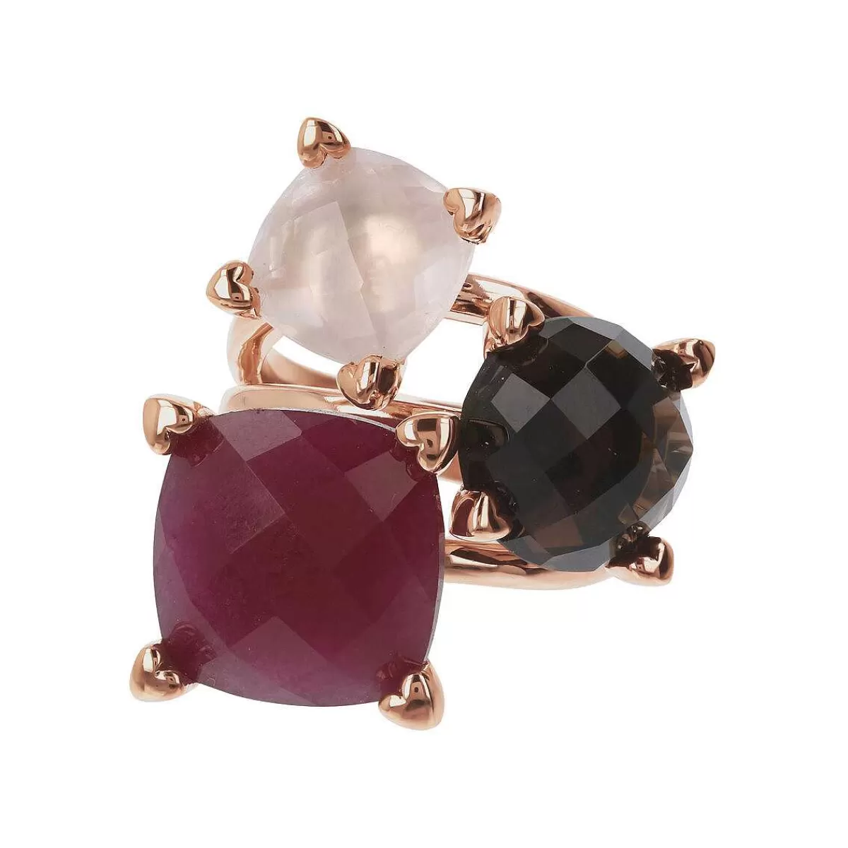Hot Anello Trilogy Con Pietre Naturali Anelli