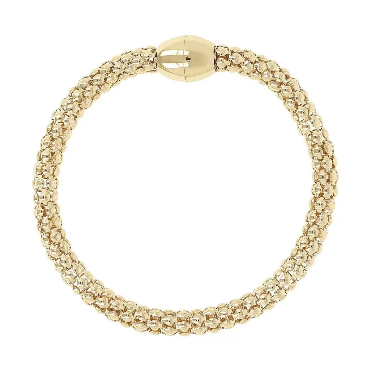 Shop Bracciale A Catena Coreana Dorata Bracciali