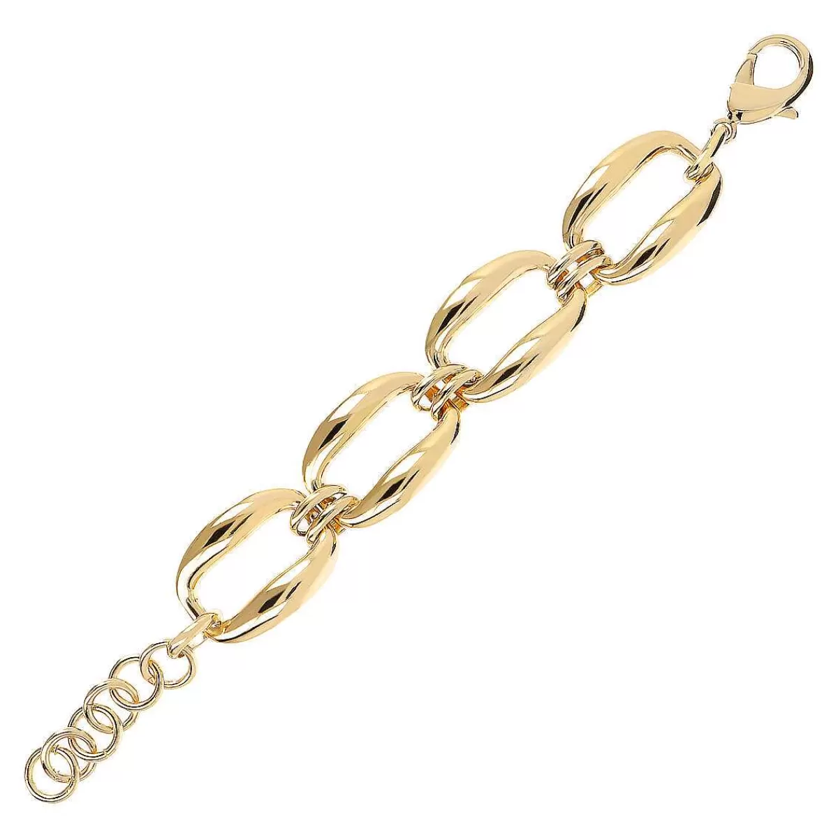 Clearance Bracciale A Catena Dorata Bracciali