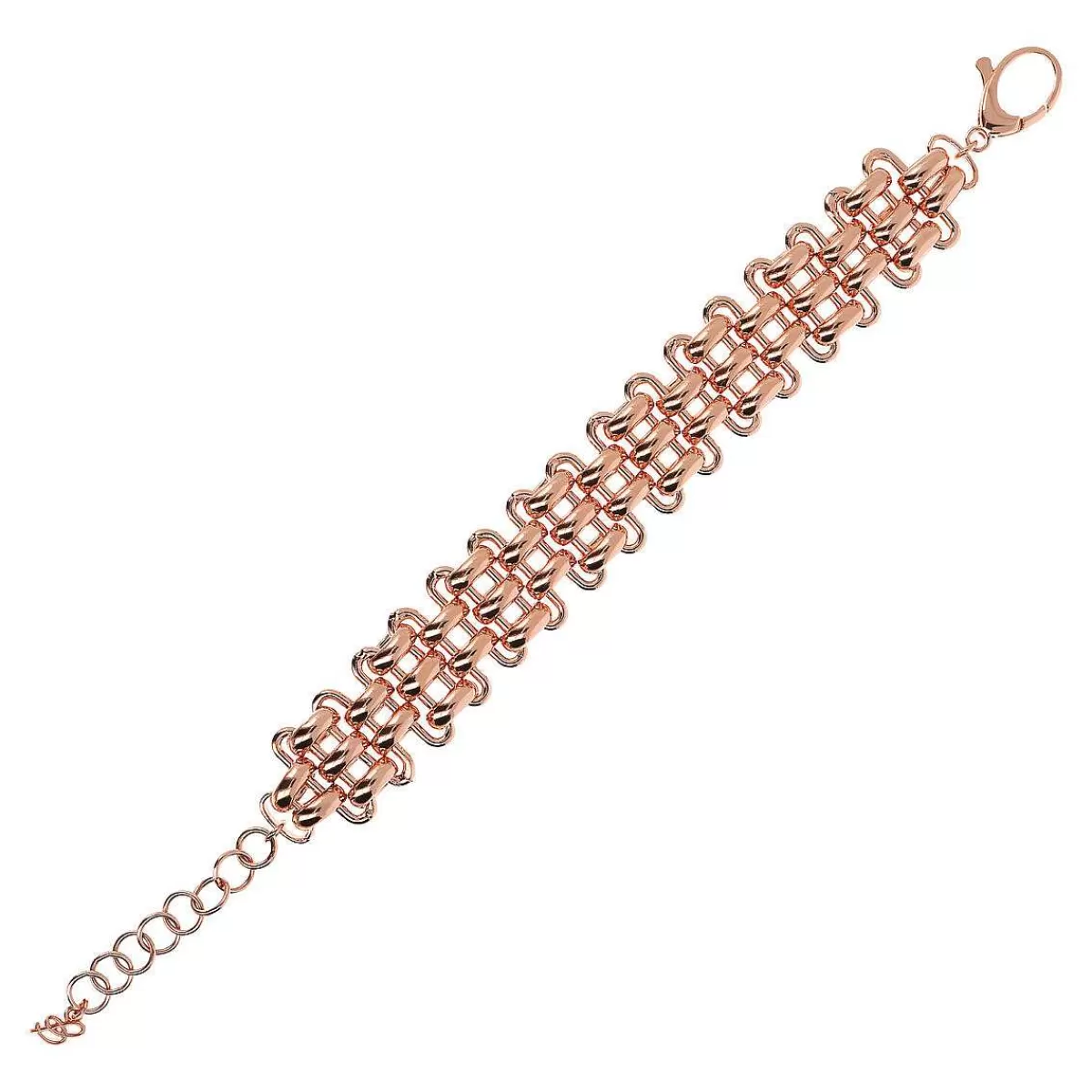 Best Bracciale A Fascia Con Maglie Intrecciate Bracciali