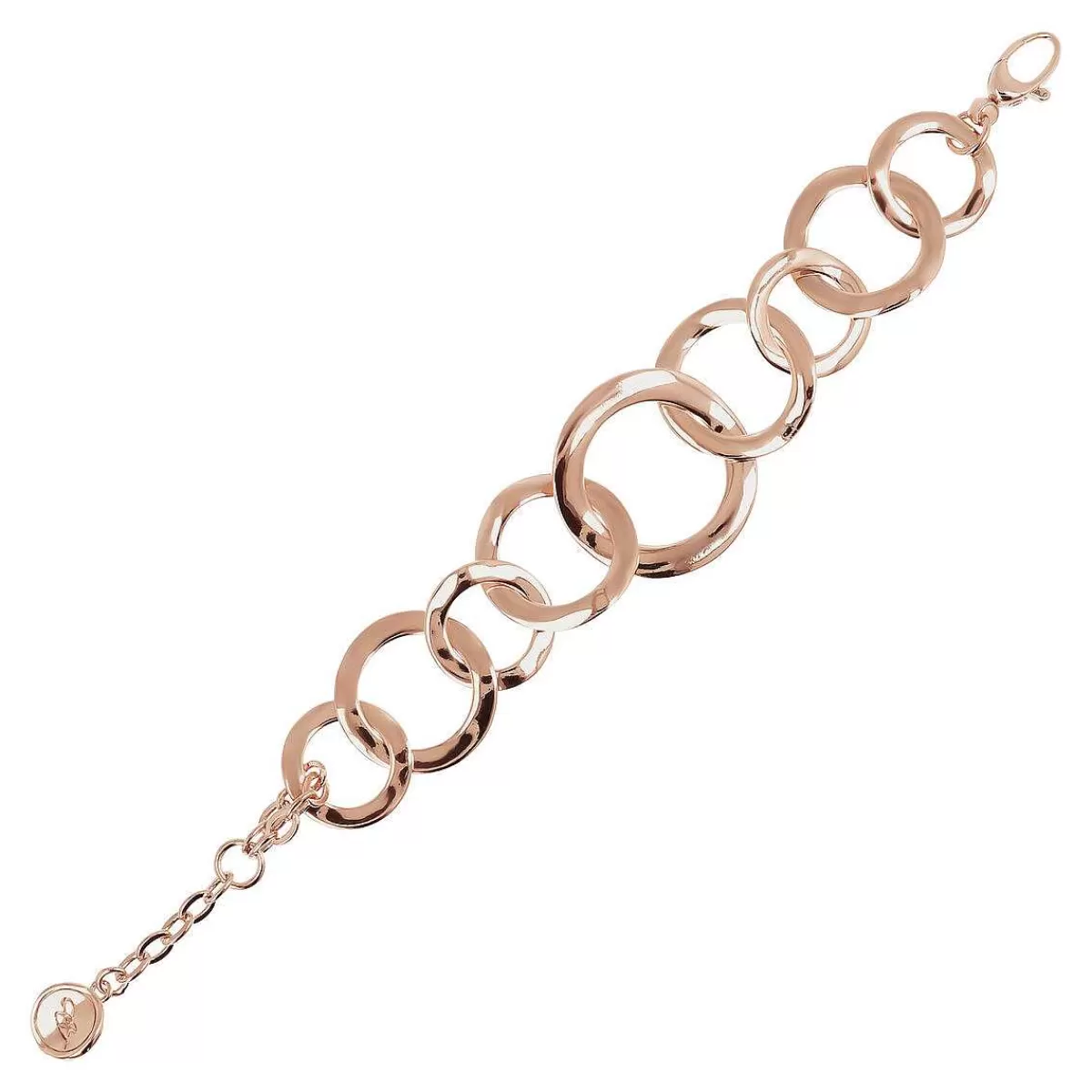 Online Bracciale A Maglie Circolari Graduate Bracciali