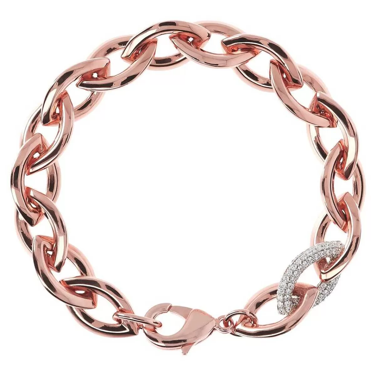 Discount Bracciale Catena Marquise Con Elemento Pave In Cubic Zirconia Bracciali