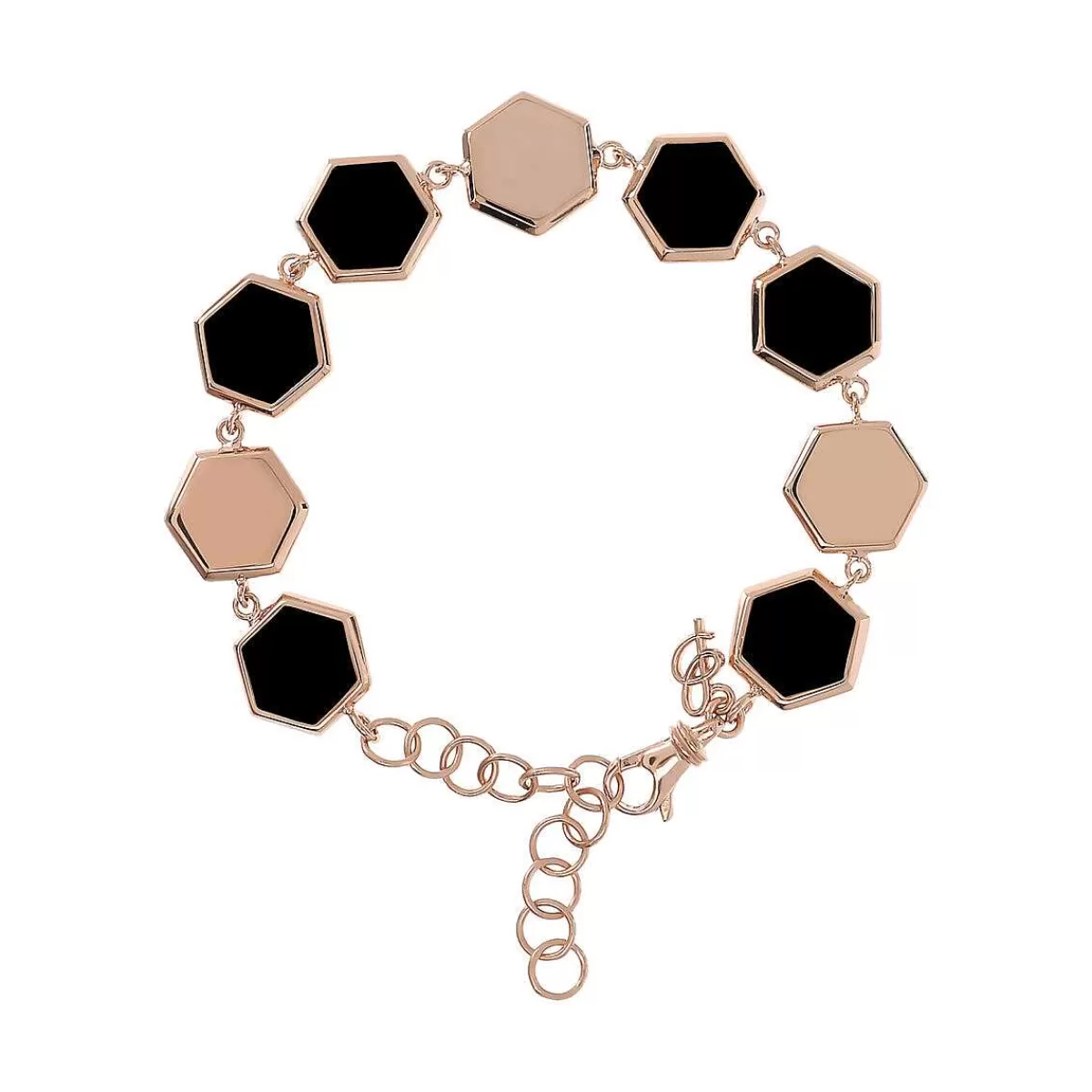 Best Bracciale Con Elementi Esagonali In Pietra Naturale Bracciali