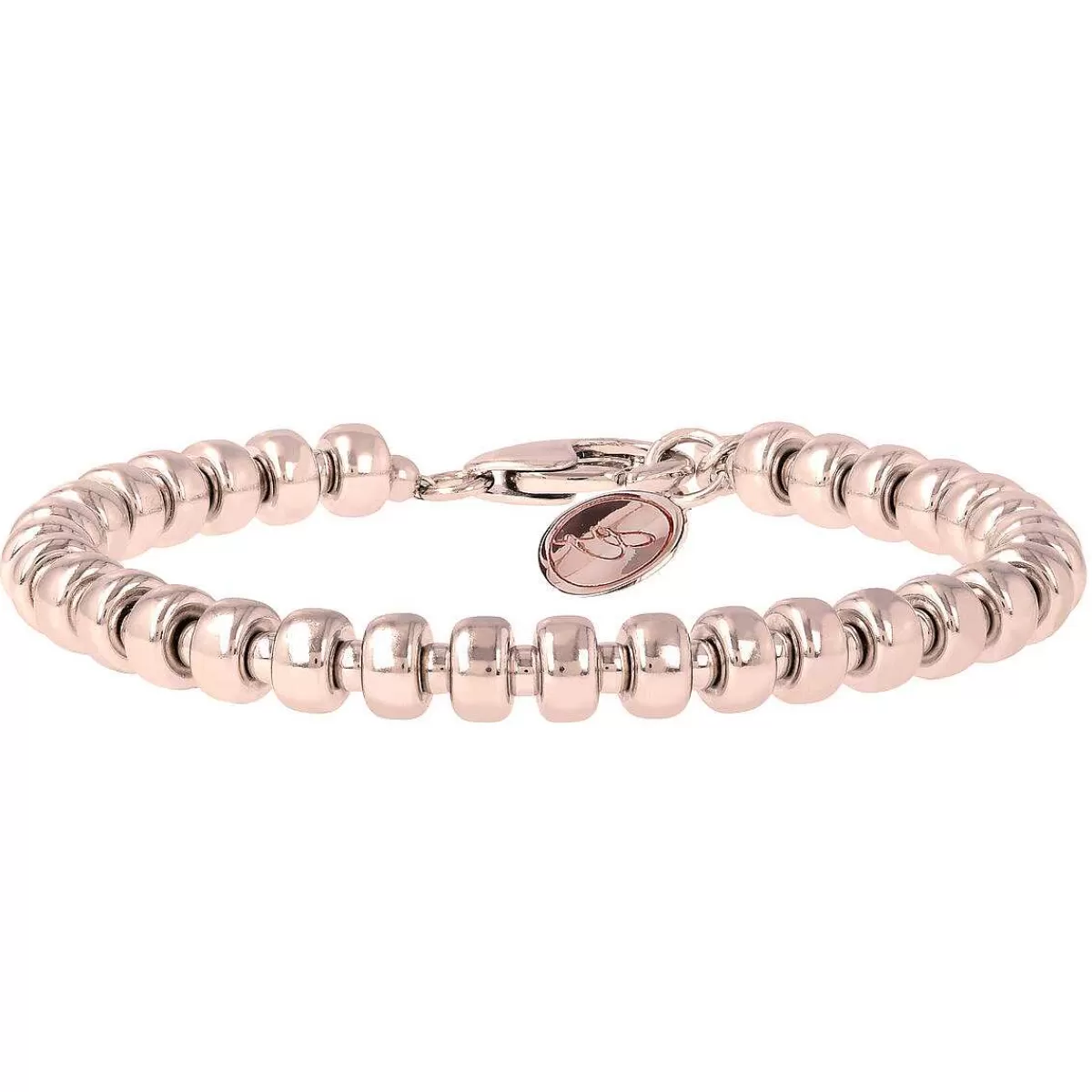 Store Bracciale Con Rondelle In Golden Rose Bracciali