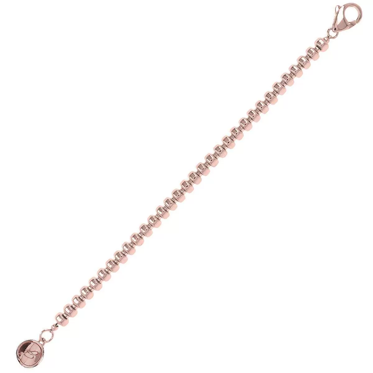 Store Bracciale Con Rondelle In Golden Rose Bracciali