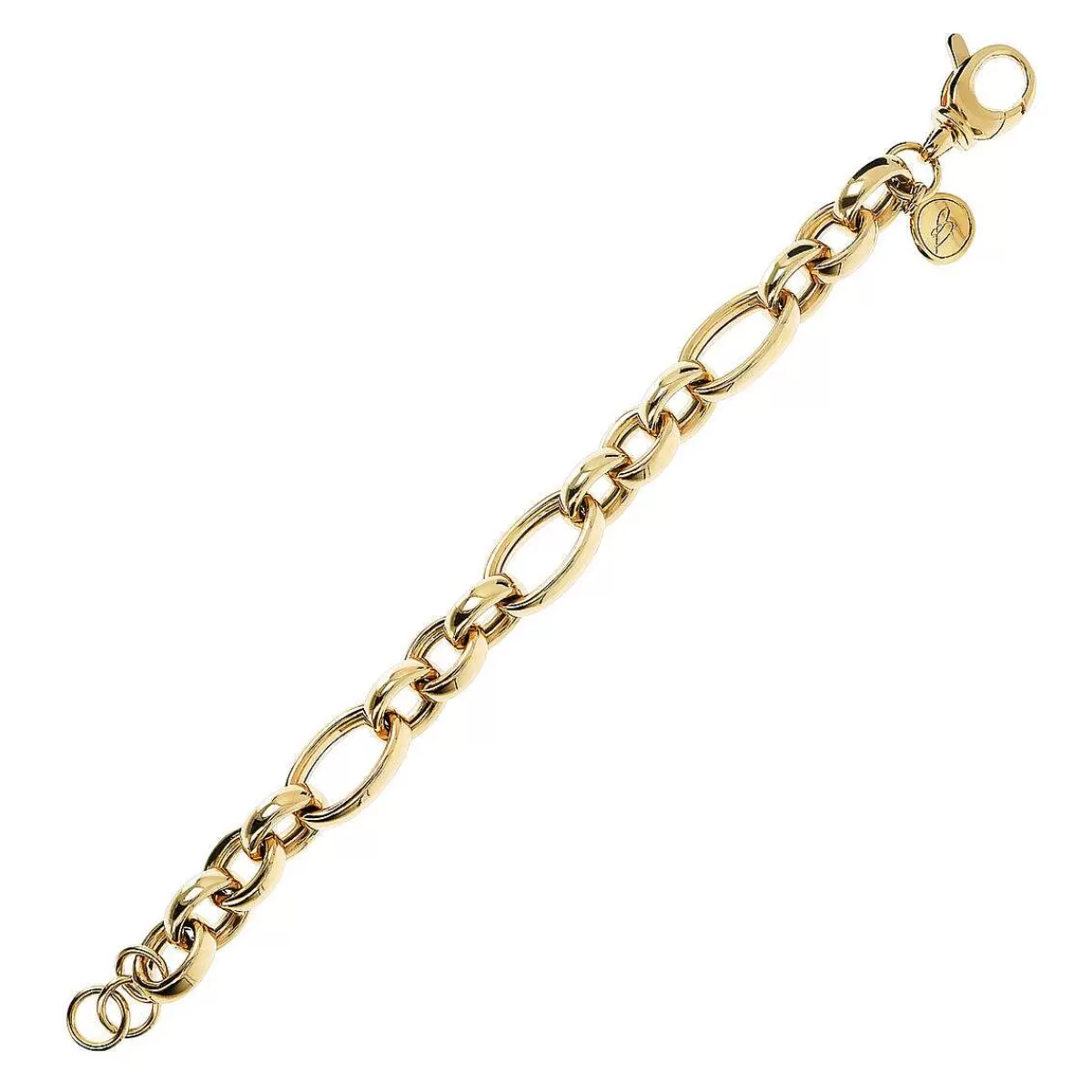 Outlet Bracciale Maxi Catena Dorata Bracciali
