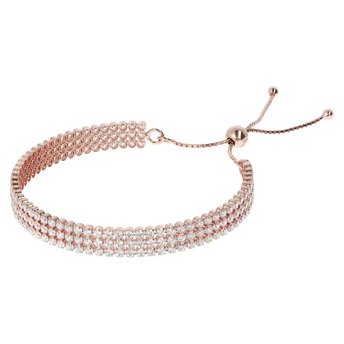 Shop Bracciale Regolabile Con Zirconi Bracciali