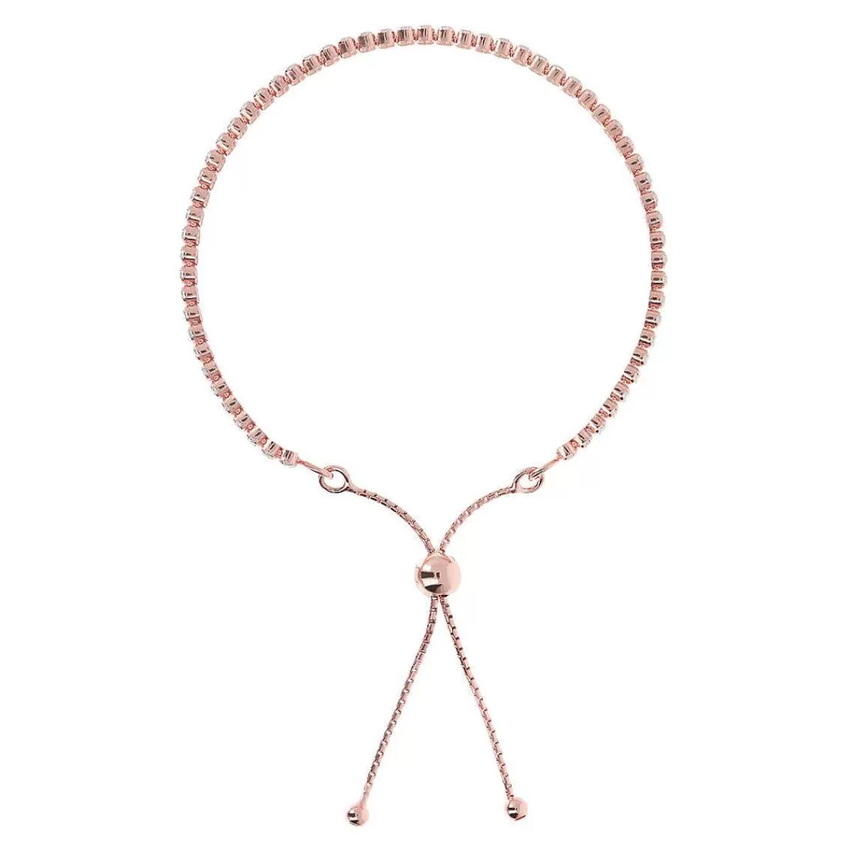 Shop Bracciale Regolabile Con Zirconi Bracciali