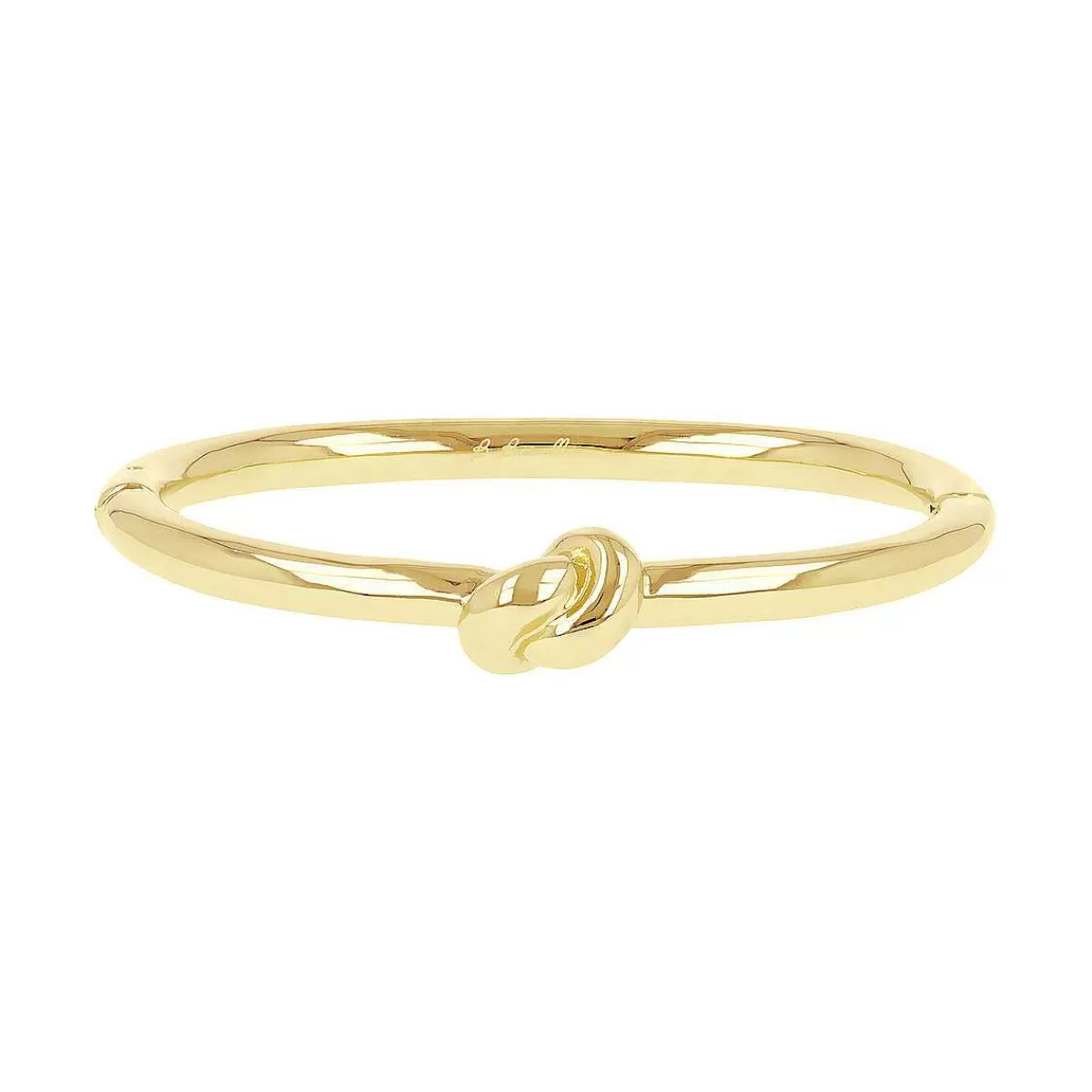 Store Bracciale Rigido Dorato Con Nodo Bracciali
