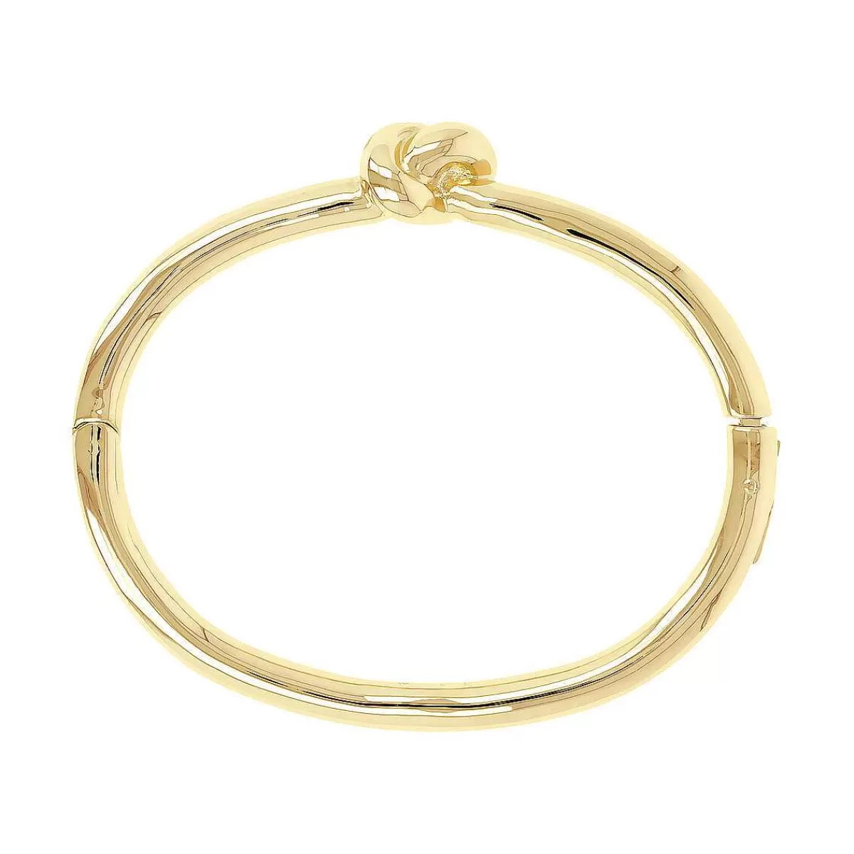 Store Bracciale Rigido Dorato Con Nodo Bracciali