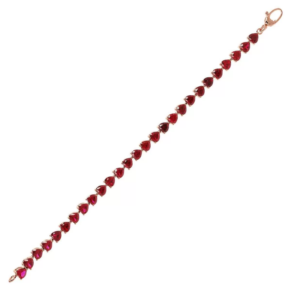Cheap Bracciale Tennis Con Cuori Di Zirconi Bracciali