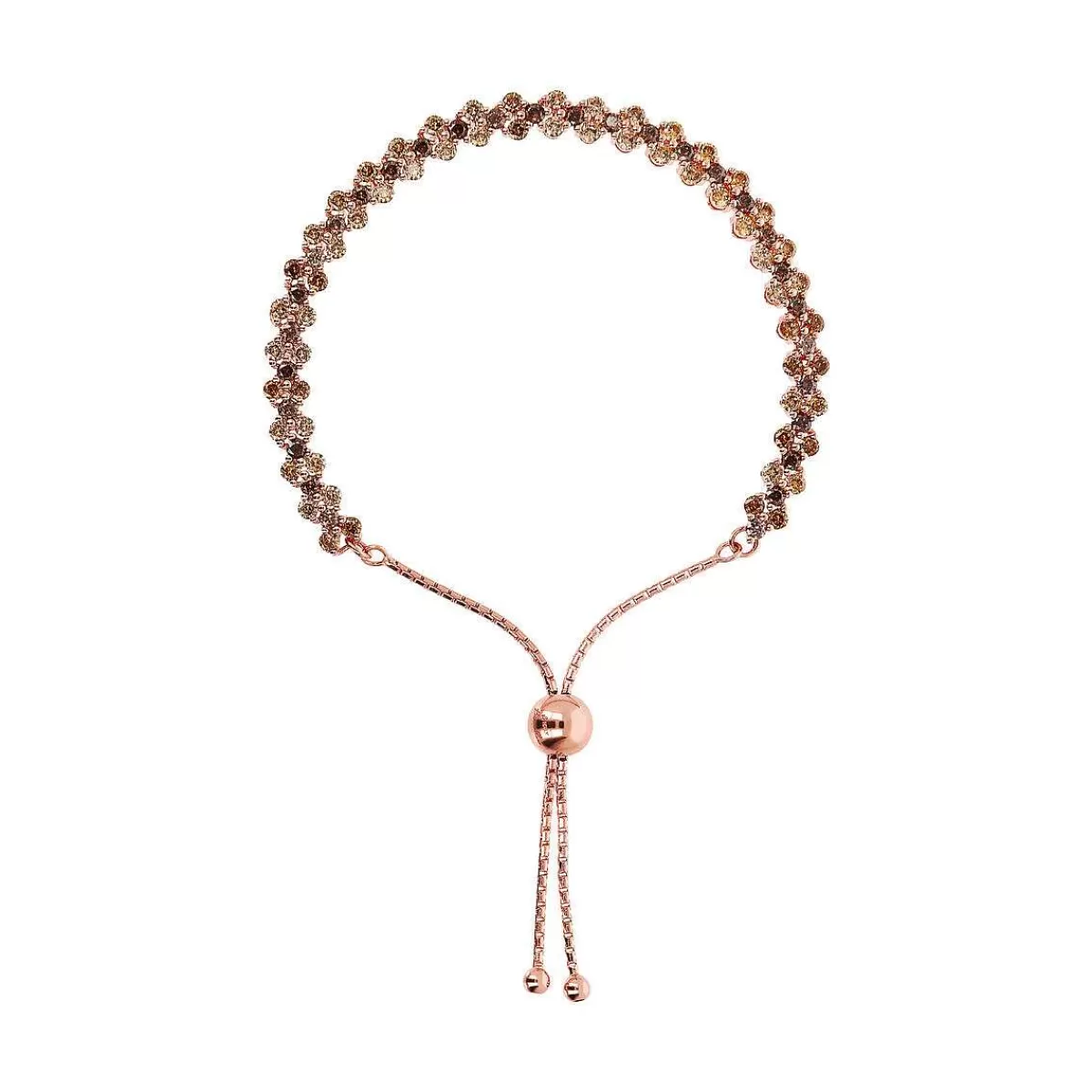 Clearance Bracciale Tennis Doppio Con Zirconi Cubici Bracciali