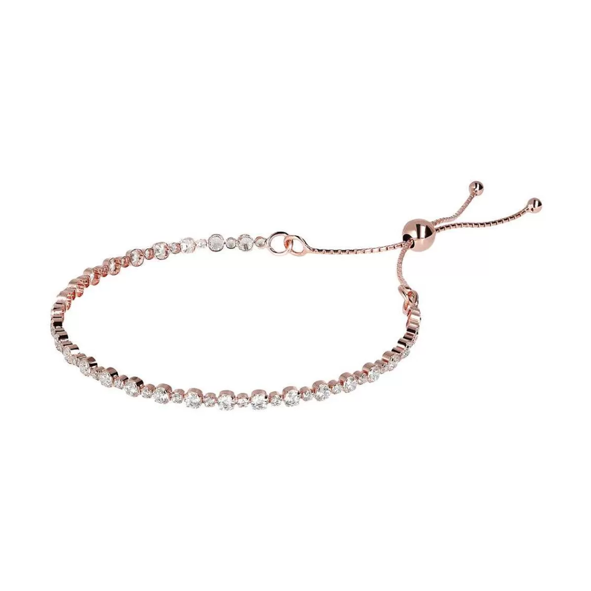 Hot Bracciale Tennis Misto Con Zirconi Cubici Bracciali