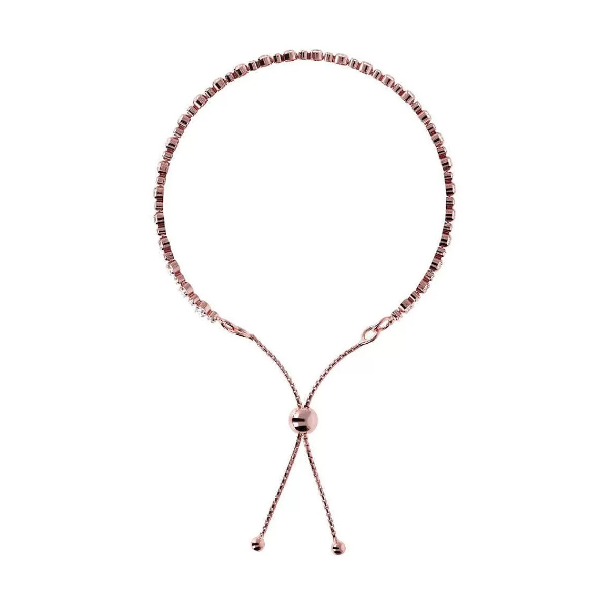 Hot Bracciale Tennis Misto Con Zirconi Cubici Bracciali