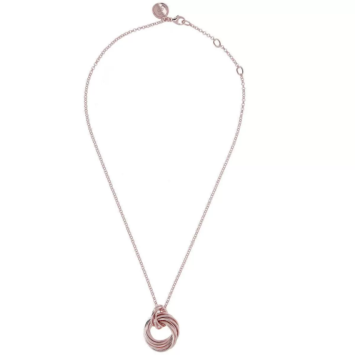 Best Sale Collana Catena Rolo Con Pendente Multianello Doppio Collane
