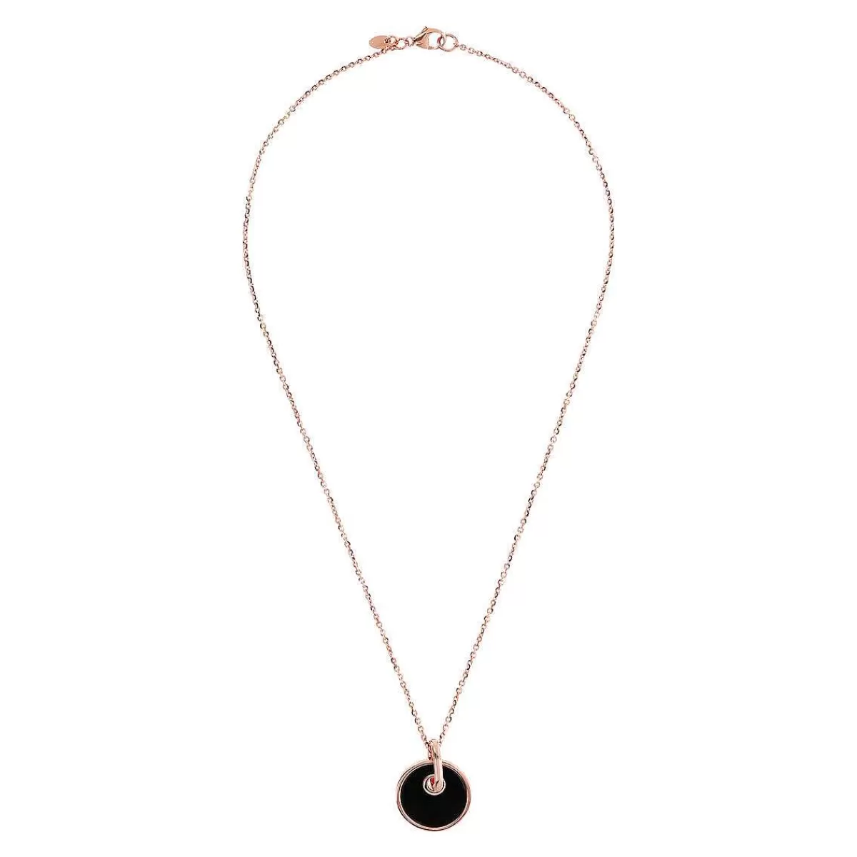 Shop Collana Con Pendente A Bottone In Pietra Naturale Collane