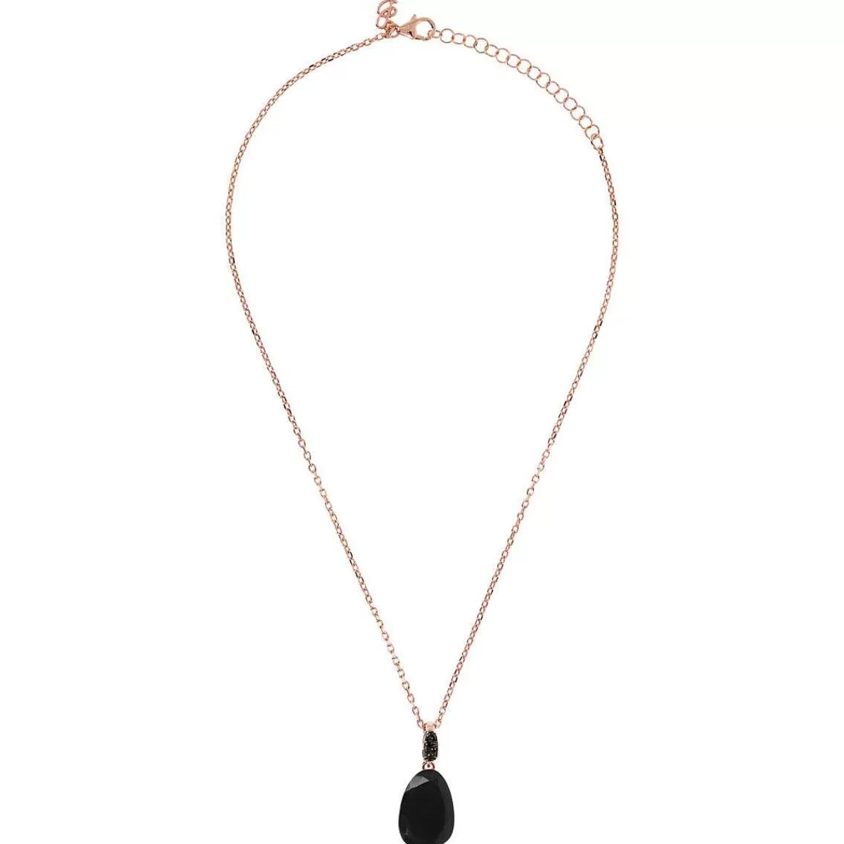 Sale Collana Con Pendente Goccia In Pietra Naturale E Cubic Zirconia Collane
