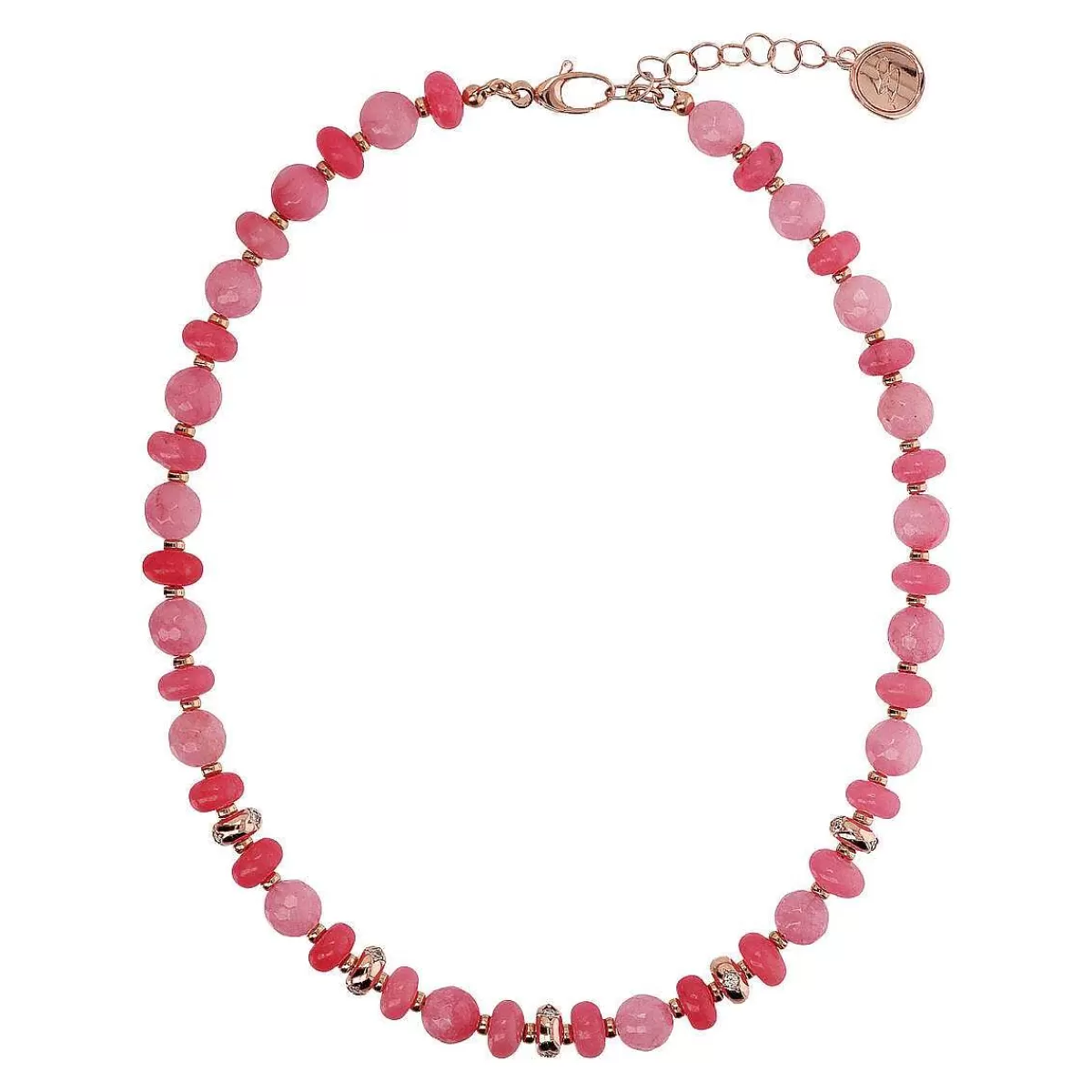 Online Collana Girocollo Con Etoile Rondelle E Pietre Naturali Collane