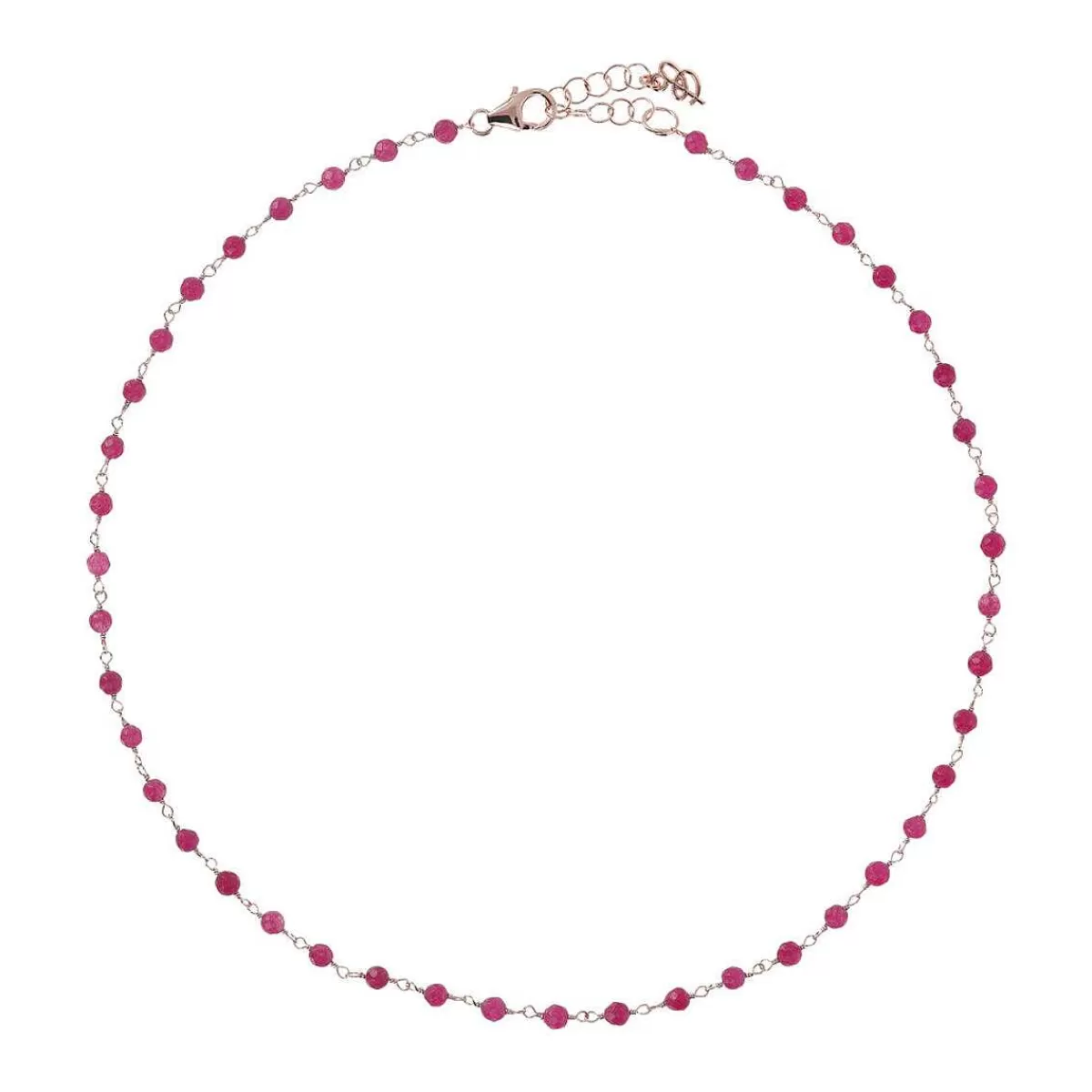 Best Sale Collana Rosario Con Pietra Naturale Agata Viola Collane