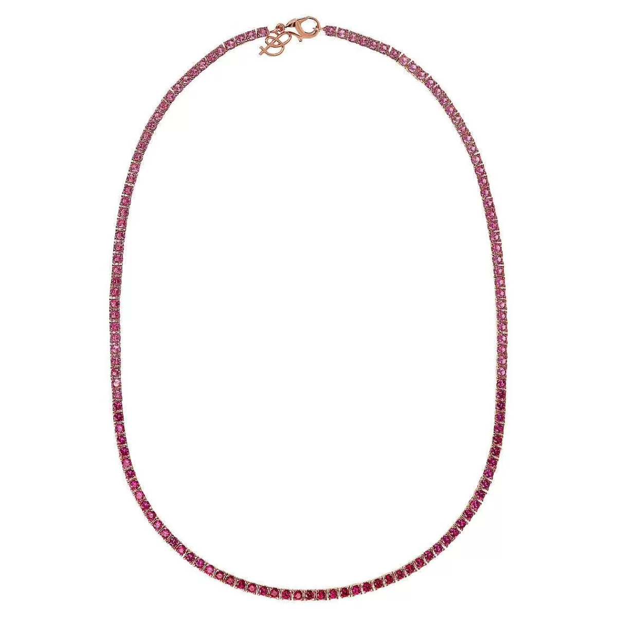 Sale Collana Tennis Con Cubic Zirconia Effetto Degrade Collane