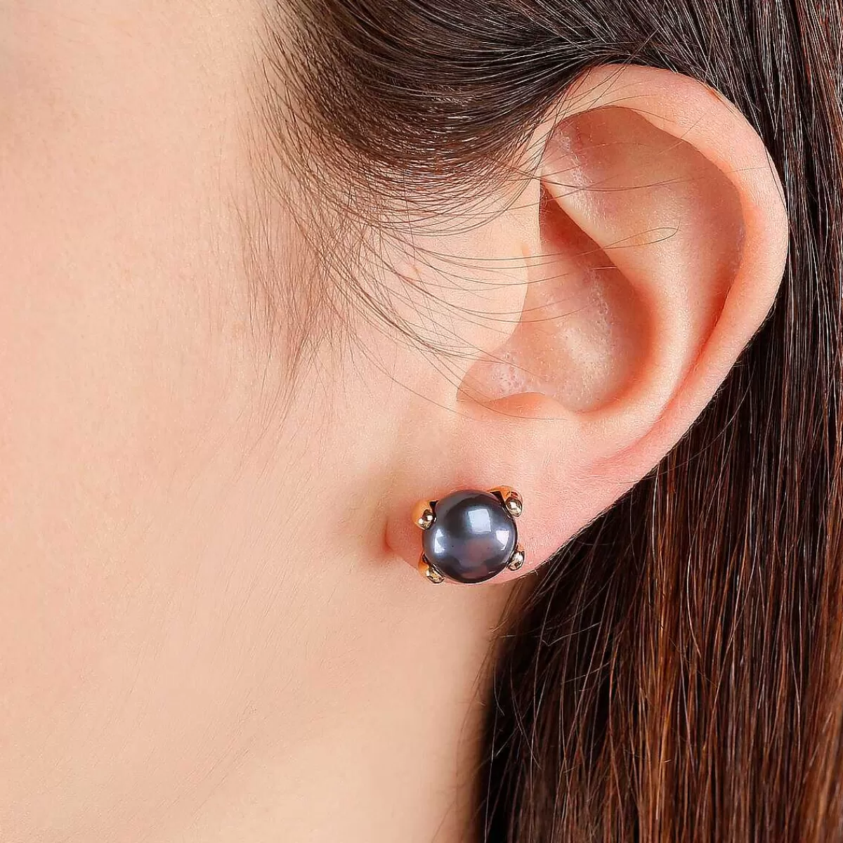Clearance Orecchini A Lobo Con Perla Coltivata D'Acqua Dolce O 10 Mm Orecchini