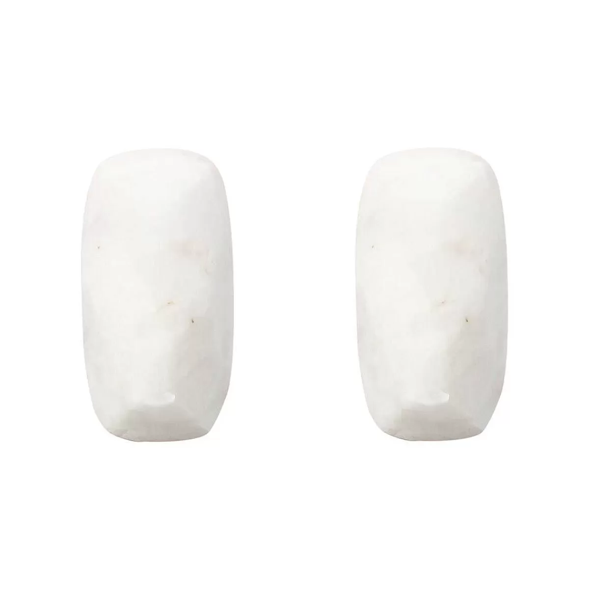 Cheap Orecchini A Lobo Con Pietra Naturale Rettangolare Orecchini