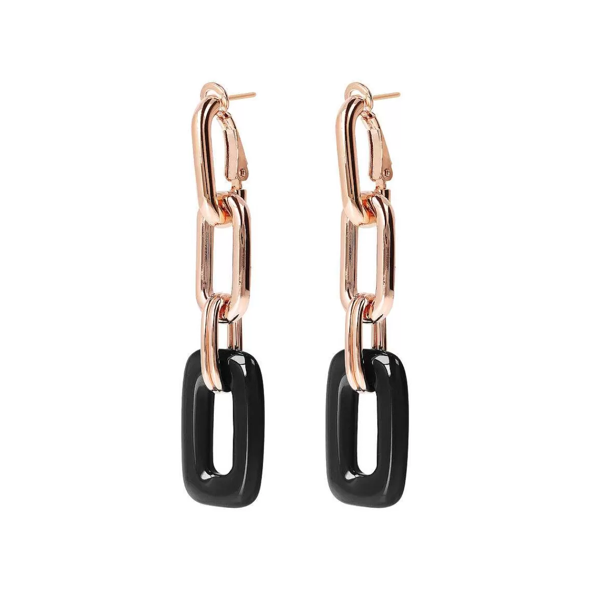 Best Orecchini Pendenti 2 In 1 Con Catena E Pietra Naturale Orecchini