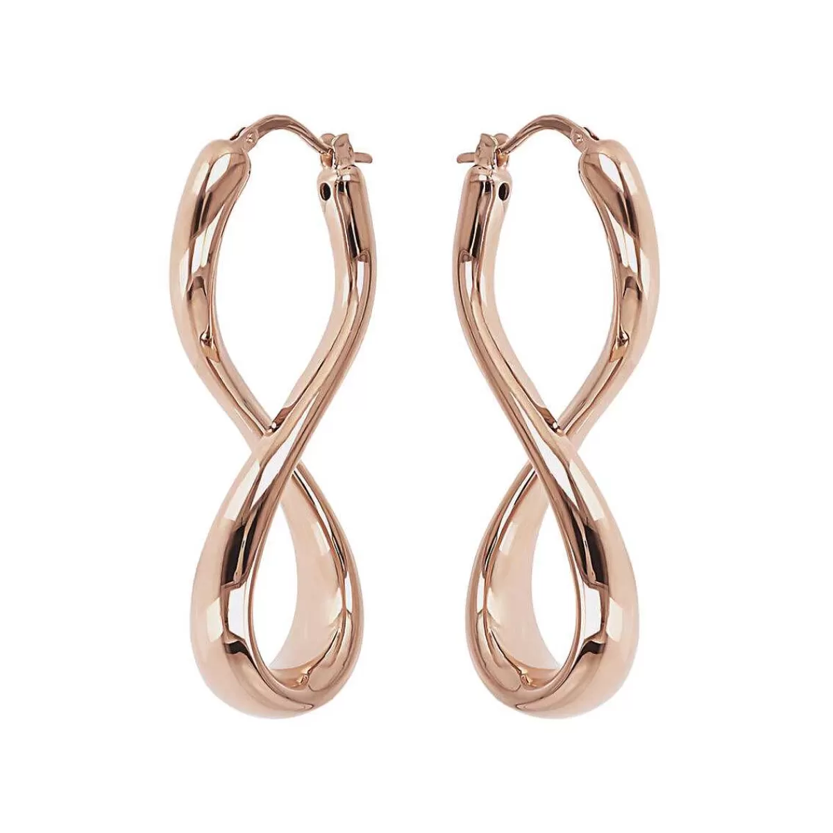 Flash Sale Orecchini Pendenti A Forma Di Infinito Lucido Orecchini