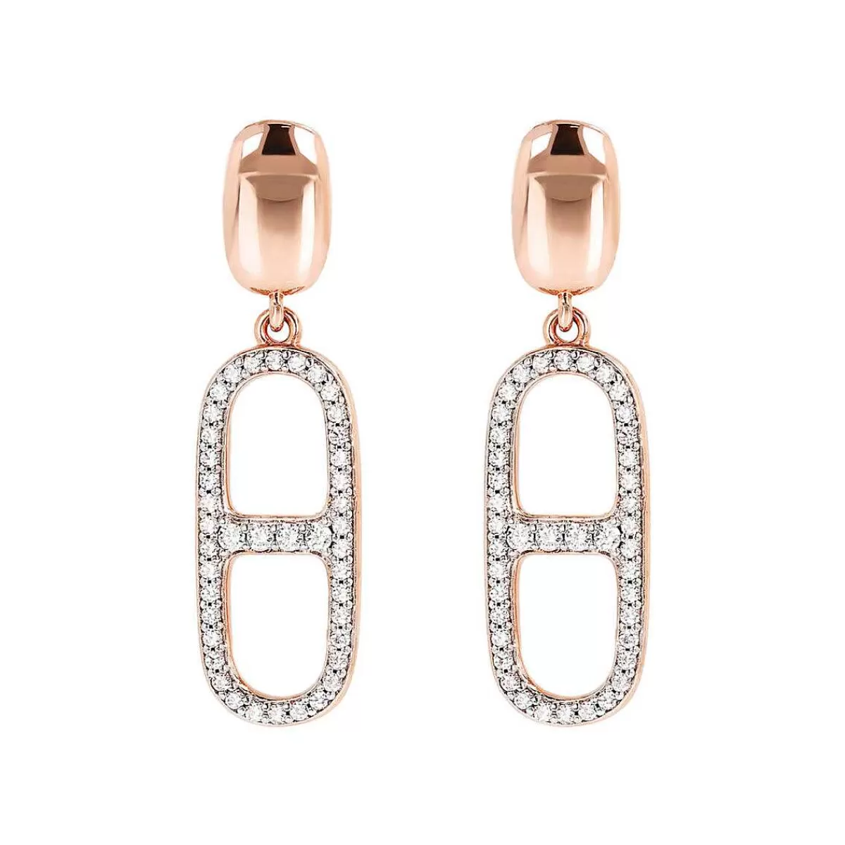 Flash Sale Orecchini Pendenti Con Catena Marina In Cubic Zirconia Orecchini