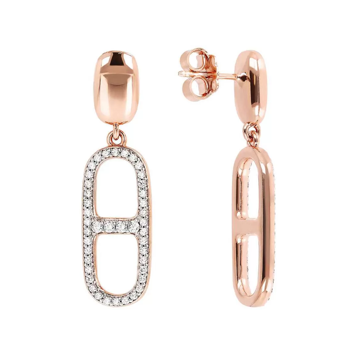 Flash Sale Orecchini Pendenti Con Catena Marina In Cubic Zirconia Orecchini