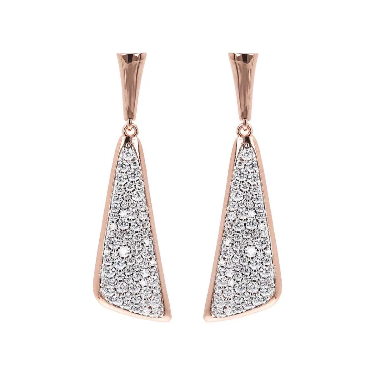 Sale Orecchini Pendenti Vela Pave In Cubic Zirconia Orecchini