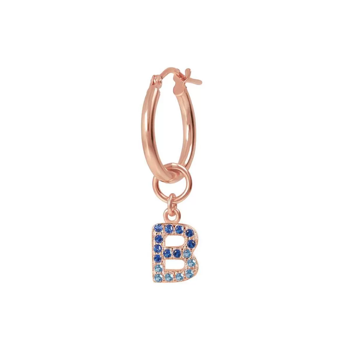 Cheap Orecchino Pendente Con Lettera In Pave Orecchini